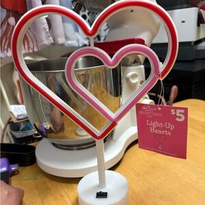 Light Up Heart Decor